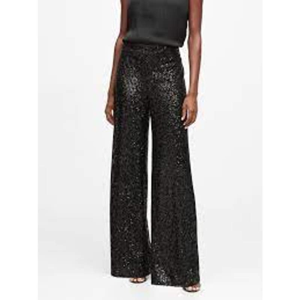 Banana Republic High Rise Sequin Pants